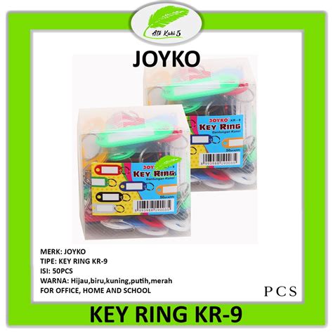 Jual JOYKO Gantungan Kunci Key Ring Kr 9 Pack Shopee Indonesia