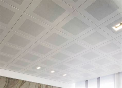 Gyproc Metal Perforated Ceiling Tiles 0 50 Mm At Rs 225 Piece In