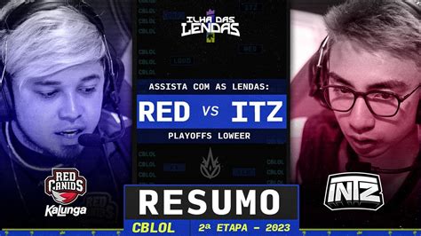 RESUMO RED x INTZ DISPUTADO ATÉ O FIM CBLOL Playoffs DIA 6 2ª