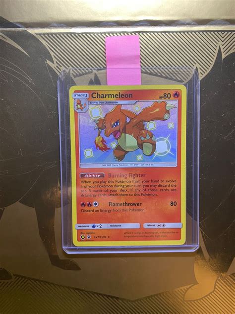 Charmeleon Sv Hidden Fates Pokemon Pok Mon Card Hobbies Toys Toys