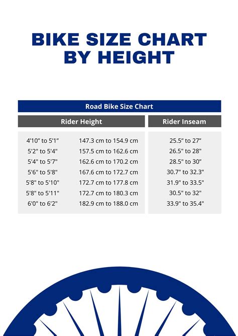 53 Cm Bike Size Chart Guide To Buying A Commuter Bike