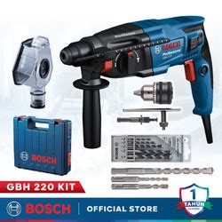 Promo Bosch Rotary Hammer Cordless GBH 187 Li Mesin Bor Beton Set