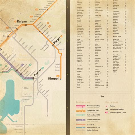 Mumbai Rail Map Locals Of Mumbai