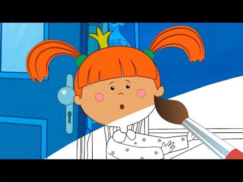 👑Раскраска с Царевной👑 - Топотун(2) - Изучаем цвета вместе! - YouTube