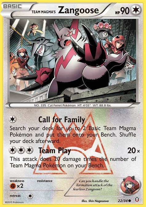 Team Magma Pokemoncard