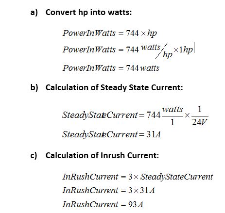 Formula To Calculate Power Of Dc Motor Webmotor Org