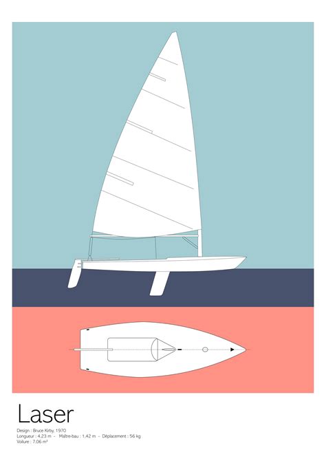 Laser 1 Sailboat