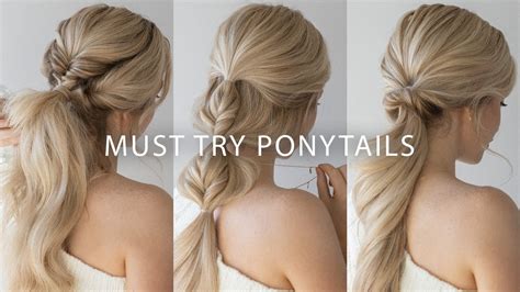 Top 132 Essy Ponitail Hair Style In Youtube Polarrunningexpeditions