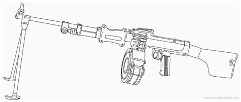 Army Guns Coloring Pages - Rose Harper's Coloring Pages