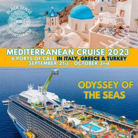 Mediterranean Cruise 2023 – Black Sense Entertainment