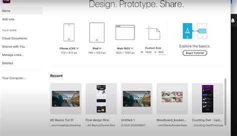 How To Use Adobe Xd For Web Design Upwork