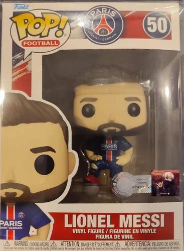 Funko Pop Football 50 París Saint Germain Lionel Messi Fu