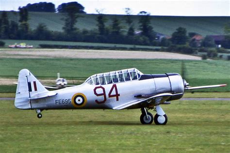 Harvard Noordyn Harvard IIb FE695 G BTXI Seen At Duxford Stuart