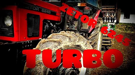 UPRAWA I SIEW GROCHU ZETOR 6245 TURBO AGREGAT TOLMET POZNANIAK TEST