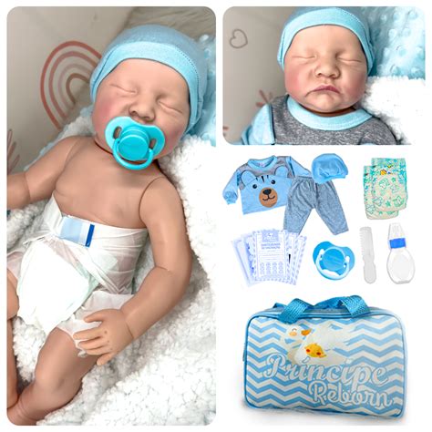 Bebe Reborn Original Menino - Bebe Reborn Menino Original 100% Silicone | Shopee Brasil