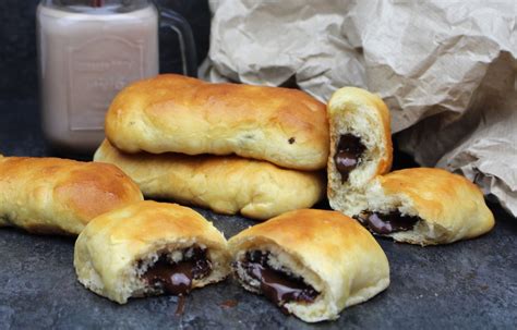 Bollicao Casero Sin Lactosa Bollitos Rellenos De Chocolate Receta