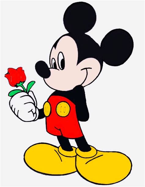 Cute Mickey Mouse Drawing