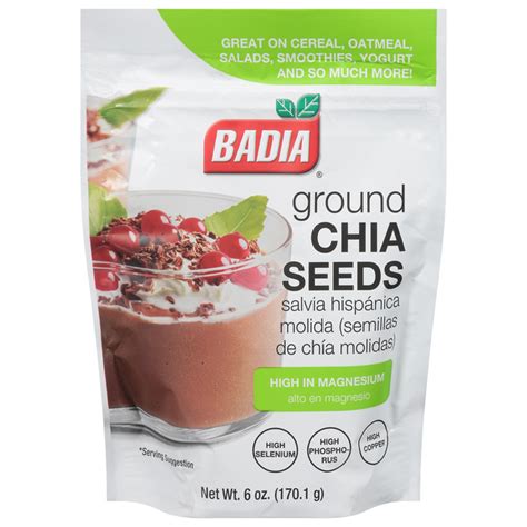 Save On Badia Chia Seeds Ground Order Online Delivery Giant