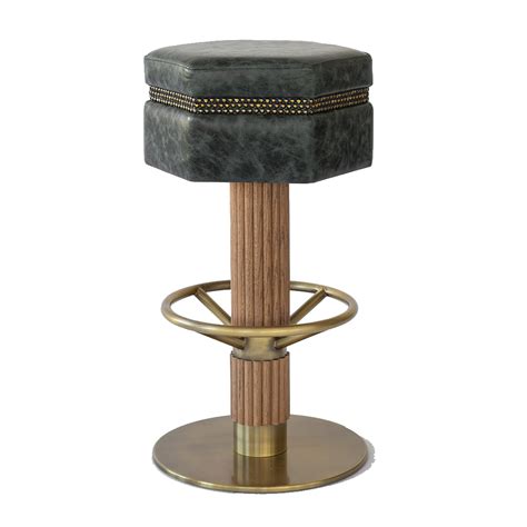 Hexagon Barstool Hill Cross Furniture