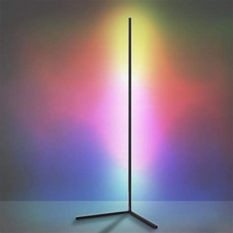 Rgb Floor Light Led Dimmable Corner Floor Lamp Nordic Decoration Home