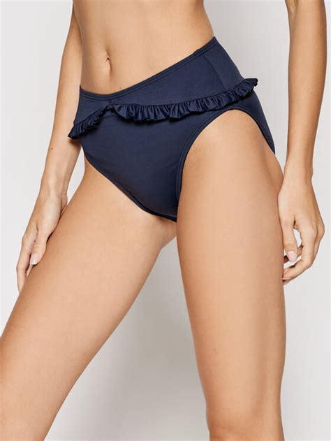 MICHAEL Michael Kors Dół od bikini MM5W284 Granatowy Modivo pl