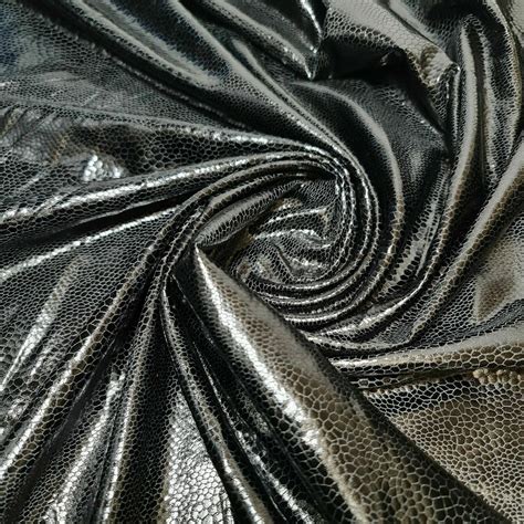 Gloss Ity Leather Look Material Stretch Pvc Leatherette Dress Craft