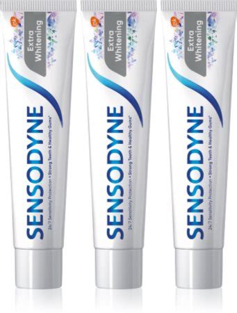 Sensodyne Extra Whitening Belilna Zobna Pasta S Fluoridom Za Ob Utljive