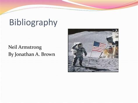 PPT Biography Of Neil Armstrong PowerPoint Presentation Free