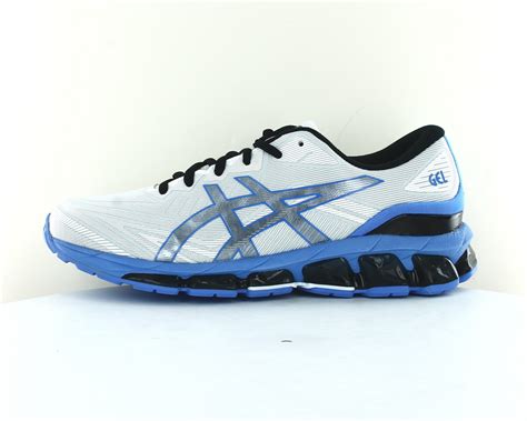 Asics Gel Quantum 360 Vii Blanc Glace Bleu Eau Noir