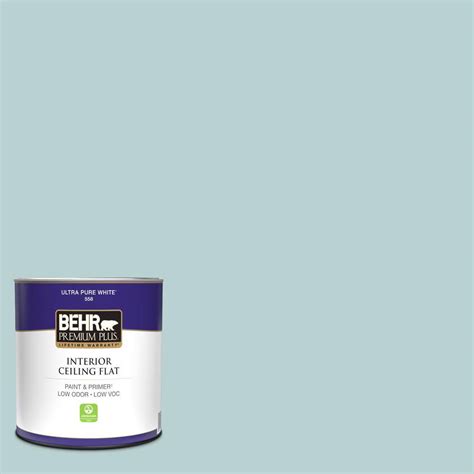 Behr Premium Plus Qt S Malaysian Mist Ceiling Flat Interior