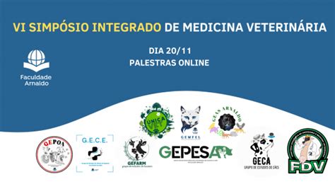 VI SIMPÓSIO INTEGRADO DE MEDICINA VETERINÁRIA dia 20 11 palestras