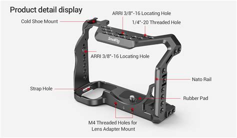 Camera Cage for Sony Alpha 7S III