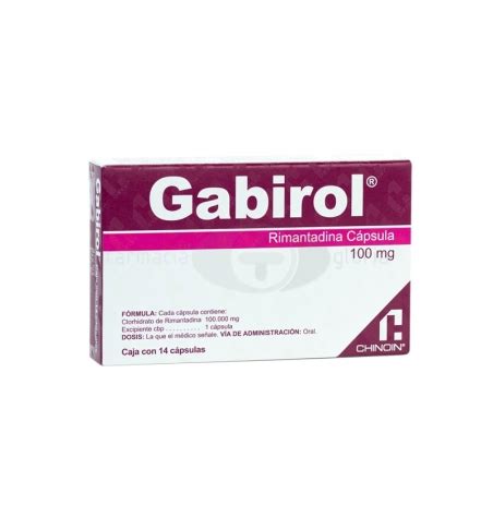 GABIROL 100 MG CON 14 CÁPSULAS