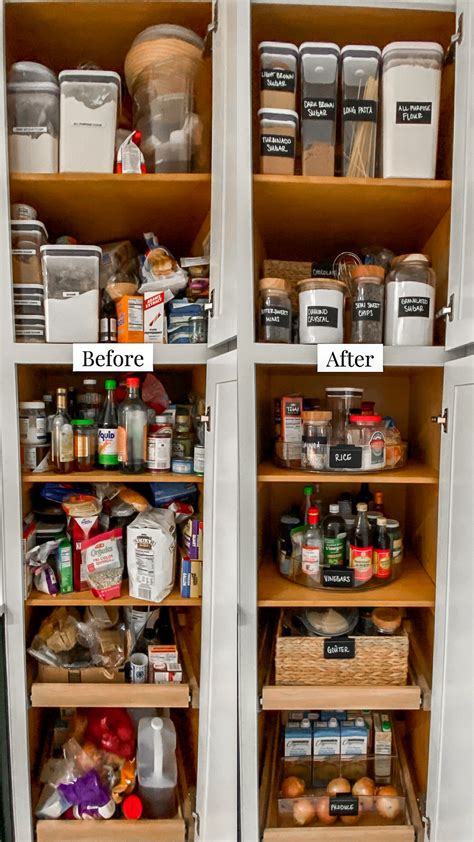 How To Organize A Pantry With Deep Cabinets Natalie Paramore