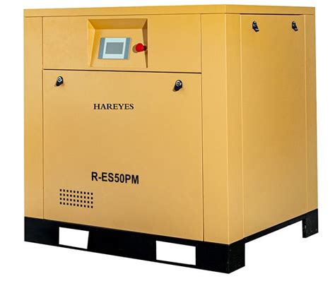 Horizontal Permanent Magnet Vsd Screw Compressor Hareyes