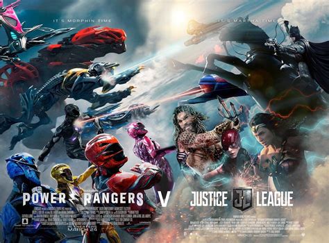 [Fan Art] Power Rangers v Justice League : r/powerrangers