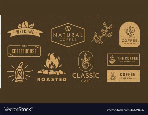 Hipster Coffee Logos