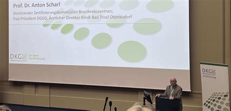 Jahre Brustkrebszentren Jubil Umssymposium In Berlin