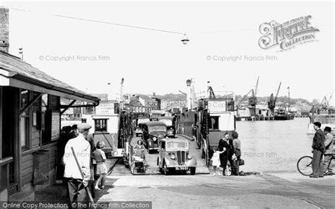 Photo of East Cowes, The Floating Bridge c.1955