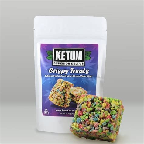 Ketum Superior Kratom: Delta THC 100mg Crispy Treats | Leafly