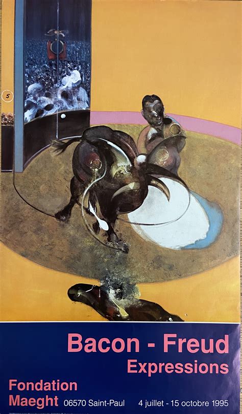 Francis Bacon Bacon Freud Expressions 1995 50 X 86 Cm Poster By Francis Bacon 1995 Art