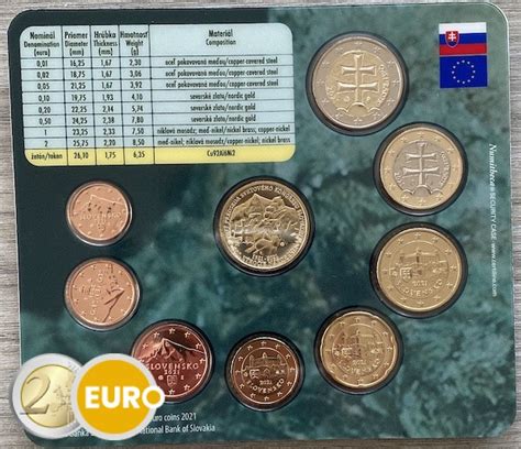 Slowakije Euro Set Bu Fdc Stefan Boleslav Roman Euronotes Be