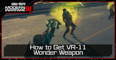 How To Get V R11 Wonder Weapon Schematic Call Of Duty Modern Warfare