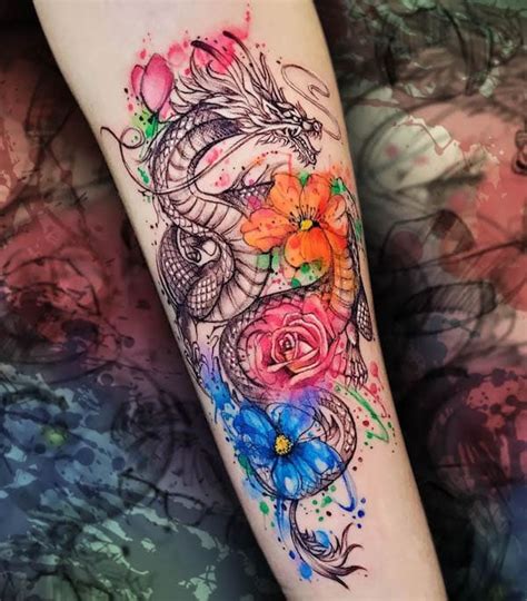 Discover More Than 77 Color Splash Tattoo Super Hot In Cdgdbentre