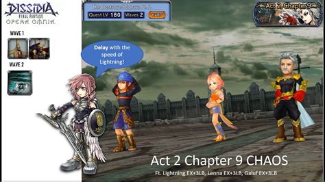 Dffoo Gl Act Chapter The Destroyed Square Pt Chaos Lightning