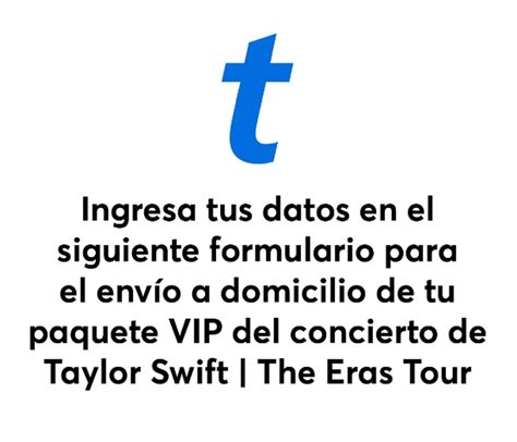 Ya Llegaron Los Paquetes Vip De Taylor Swift Dónde Cómo Y A Qué Hora