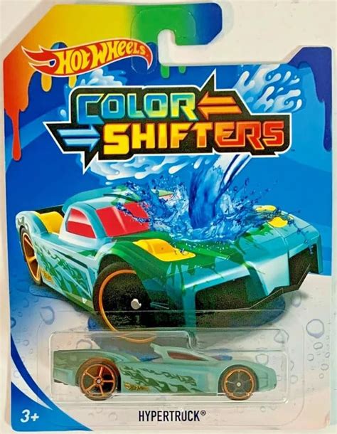 Hot Wheels Hypertruck Color Shifters Car Years Age Green Amazon In