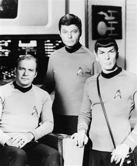 Star Trek Captain Kirk Mr Spock Bones William Shatner Leonard