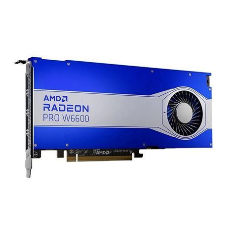 AMD Radeon Pro W6600 8GB GDDR6 Pro Graphics Card 100 506159 Novatech