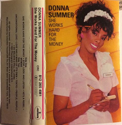 Donna Summer - She Works Hard For The Money (1983, Cassette) | Discogs